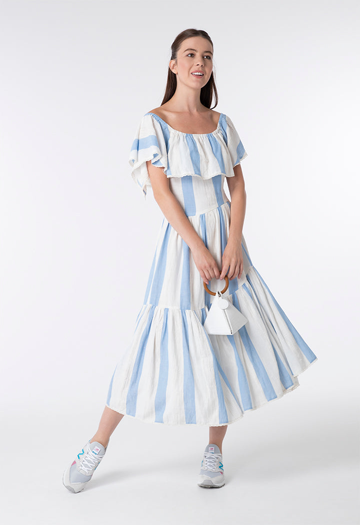best chunky blue cheese dressing recipe Habitual Off-Shoulder Fit N Flare Dress main image 0