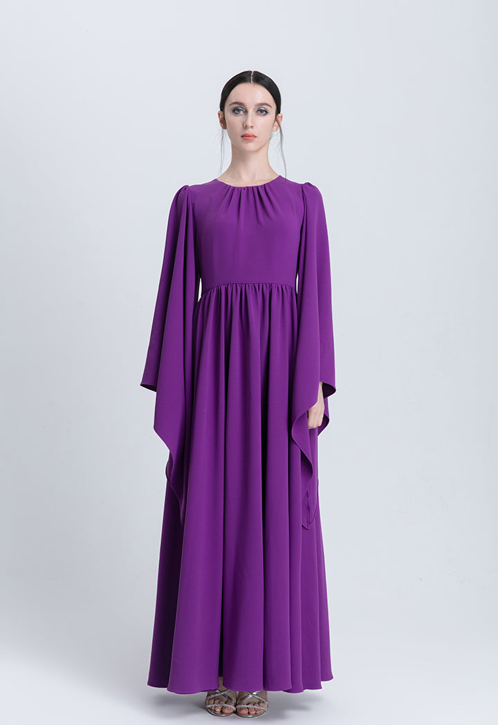eci maxi dress Butterfly Sleeve Maxi Dress – ZAY