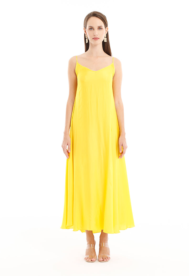 eci maxi dress Simple Spaghetti Strap Maxi Dress – ZAY