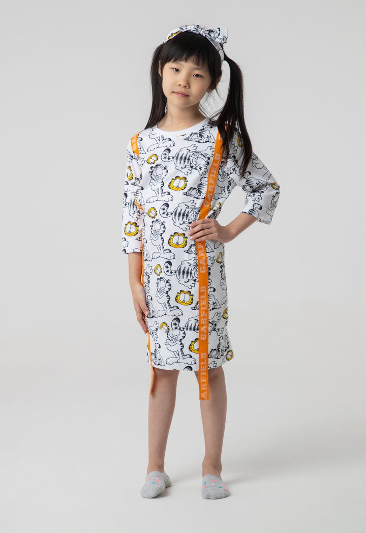 garfield t shirt dress GARFIELD | SHEIN Women Casual Cartoon And Letter Print Oversized T-Shirt Dress With Drop Shoulder