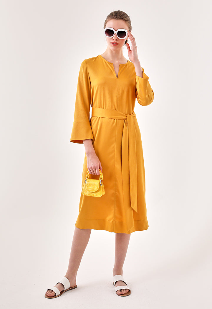 Crinkled Crepe Maxi Dress – ZAY