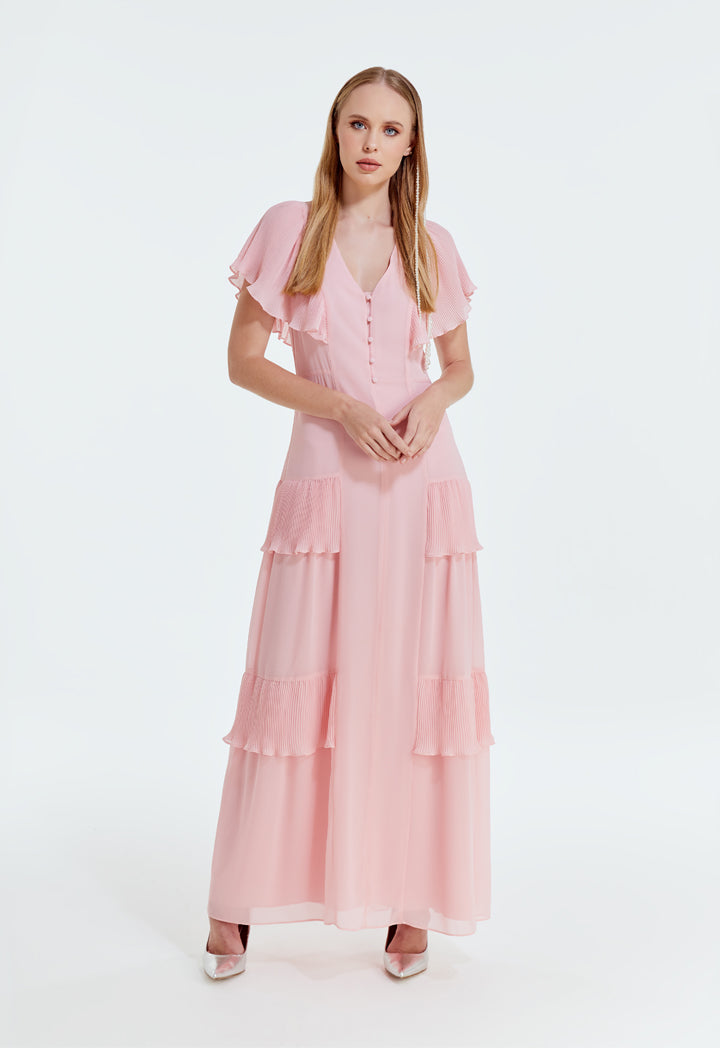 electric pleated dress Francis Pleated Dress, Electric Blue