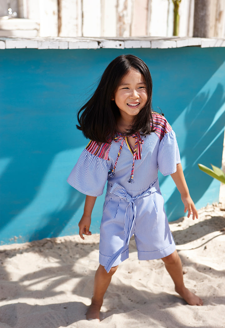 Stripe Short Jumpsuit – ZAY