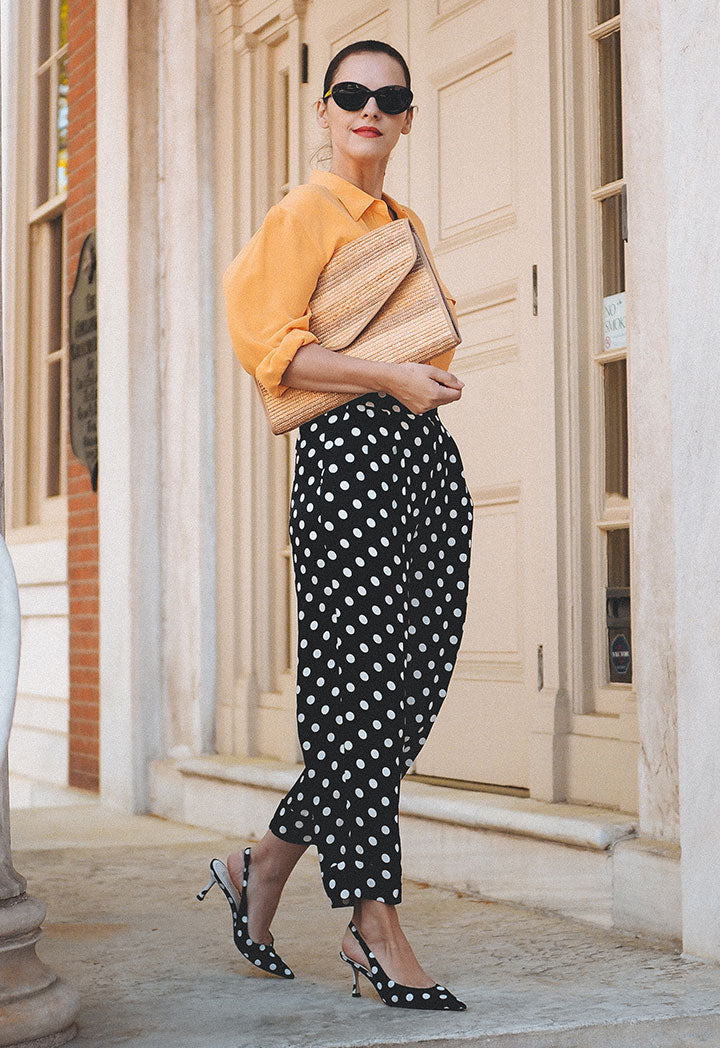 Polkadot Print Trouser