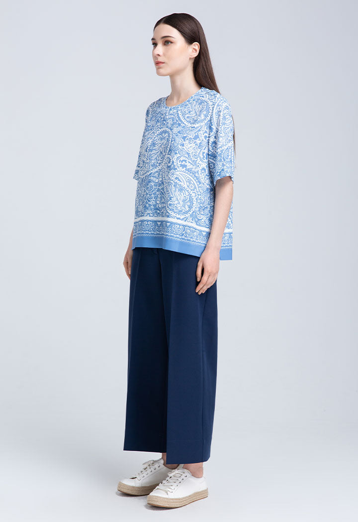 All Over Printed Blouse