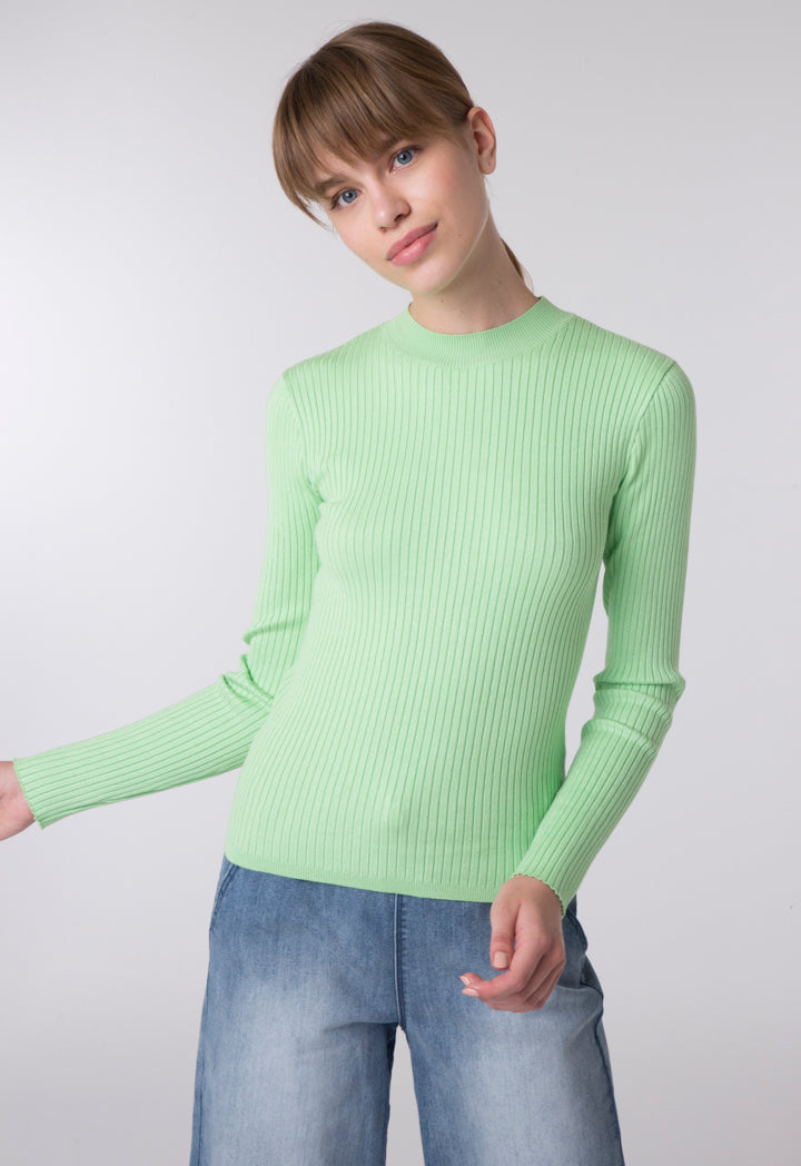 Fitted Knitwear Top