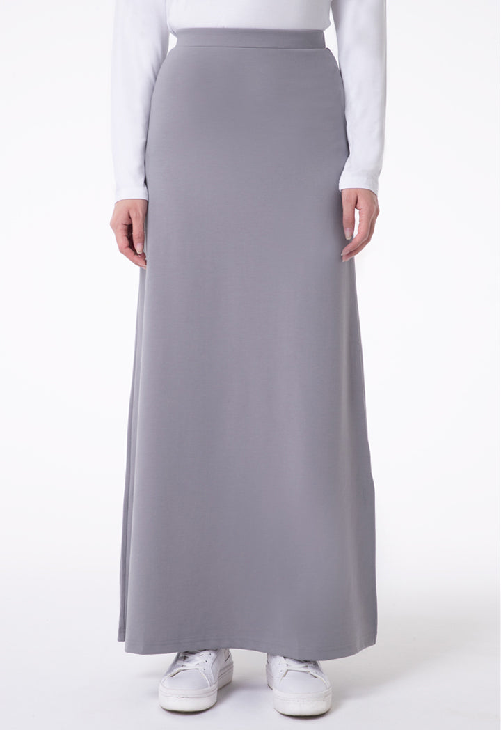 Basic Maxi A-Line Skirt