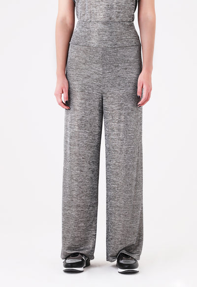 Lurex Knitted Trouser