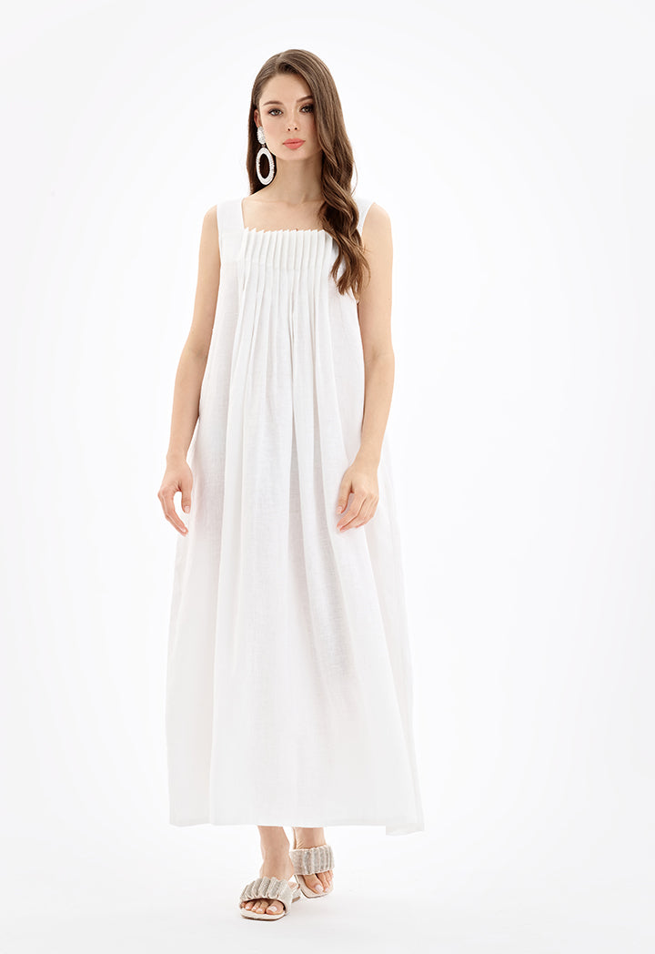 Maxi Solid Sleeveless Under Abaya Dress - Ramadan Style