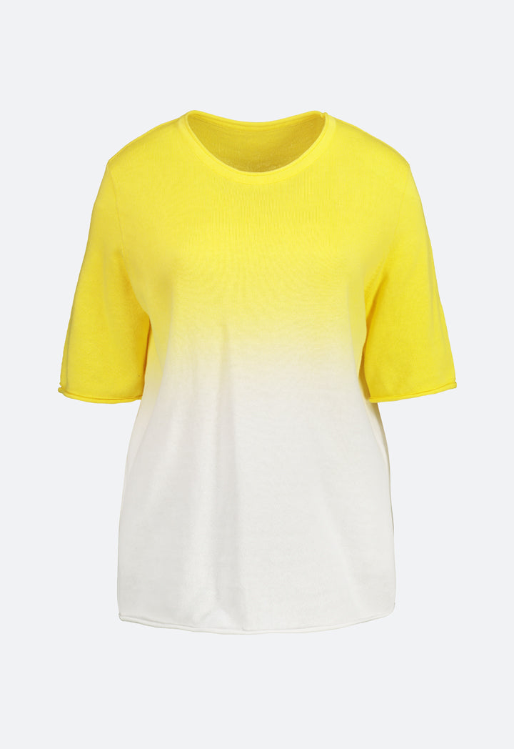 Knitted Ombre T-Shirt