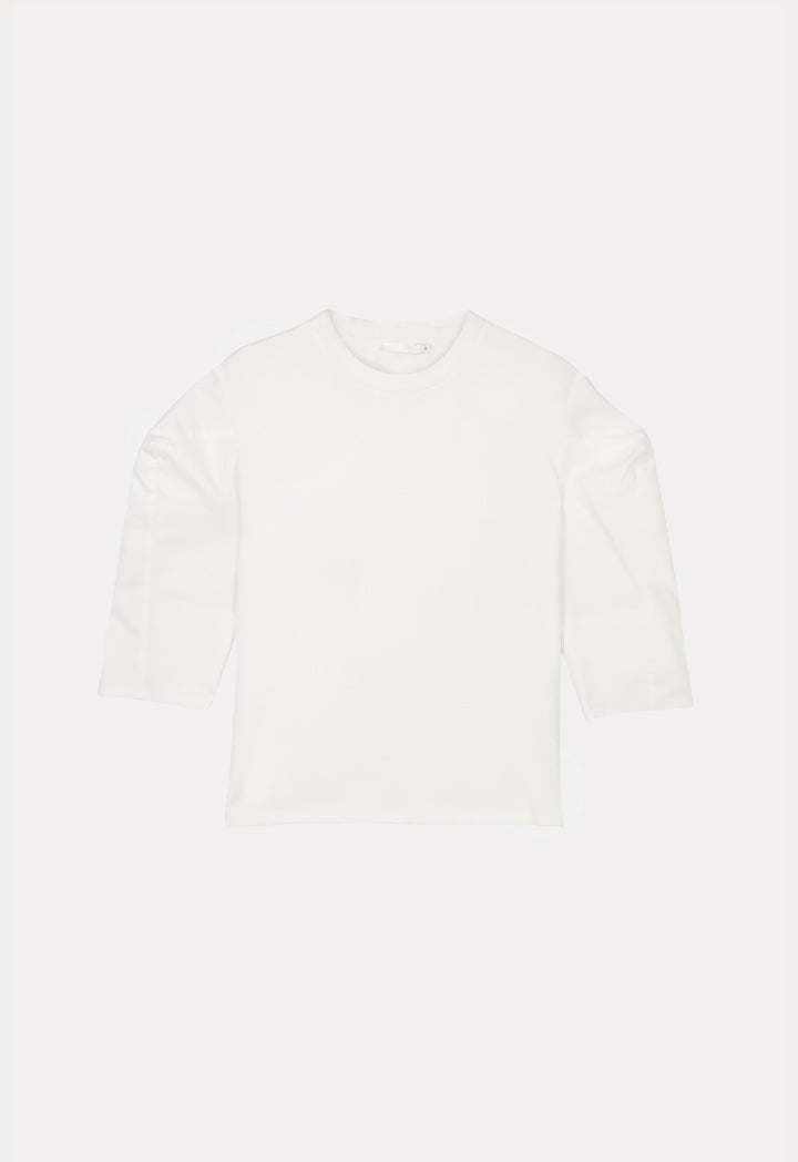 Solid Crop T-Shirt