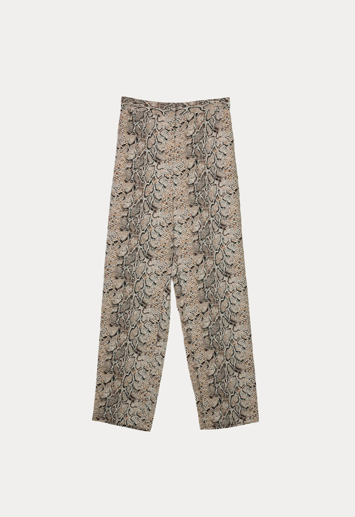 Python Printed Regular Fit Trouser