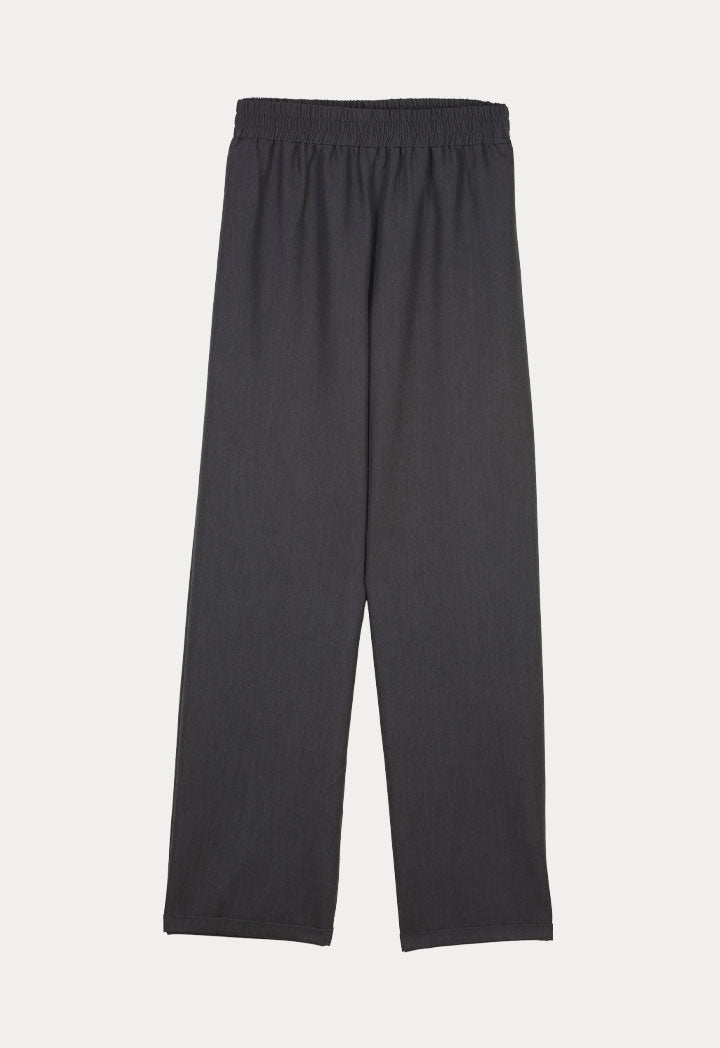 All Round Elastic Waist Charcoal Trouser