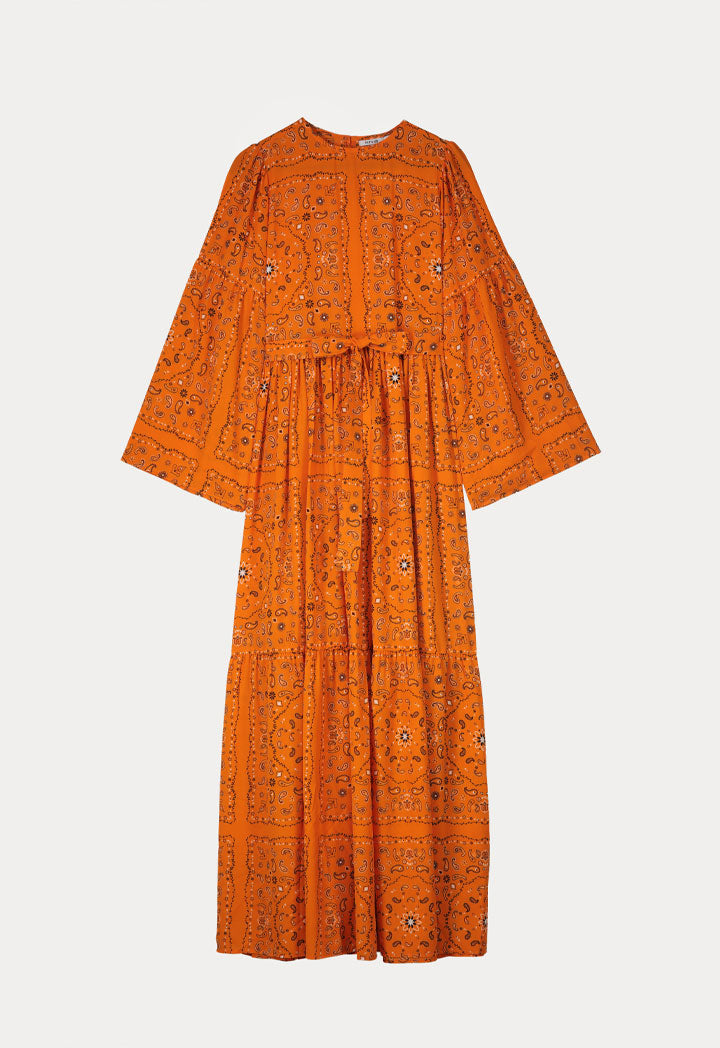 Allover Bandana Printed Dress