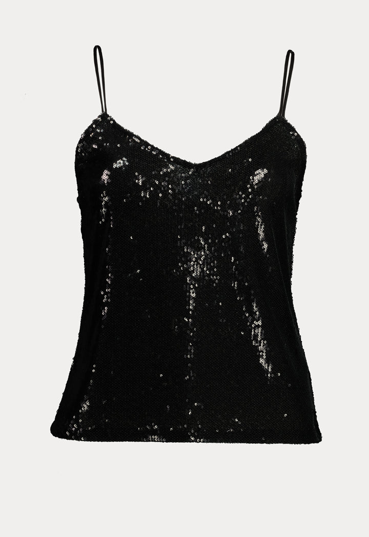 Sequined Tank Top