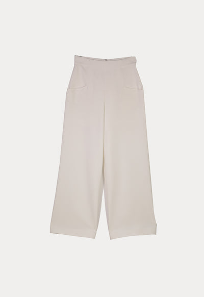High Rise Straight Fit Trouser