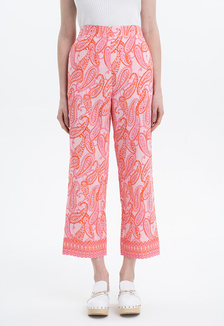 Paisley Printed Pants