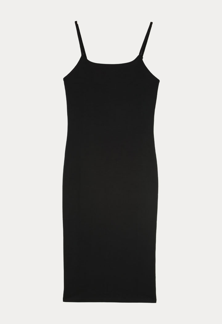 Square Neck Bodycon Basic Dress