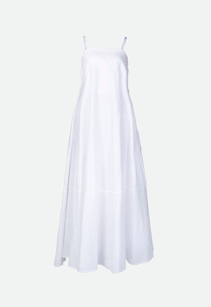 Thin Strap White Dress