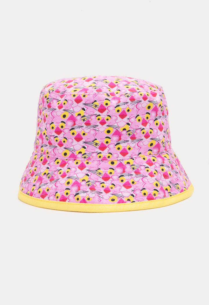 Pink Panther Printed Twill Bucket Hat