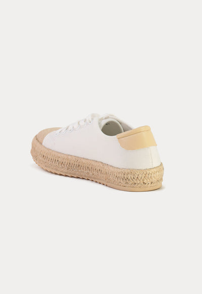 Espadrille Lace Up Sneakers