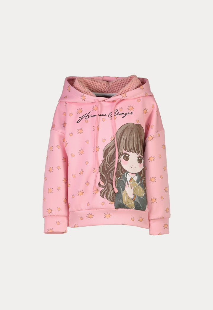 Harry Potter Drawstring Hoodie Printed Blouse ZAY