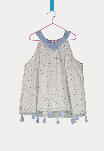 Dobby Overlay Dress Set