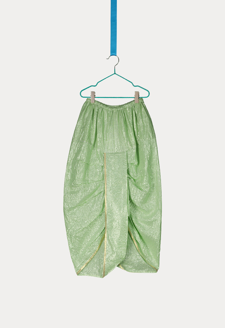 Lurex Dhoti Pants