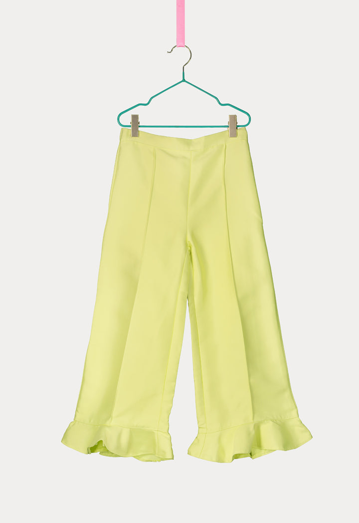 Frill Hem Trouser