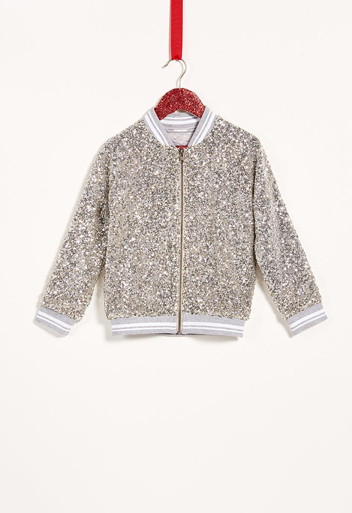 Sequin Boxer Jacket