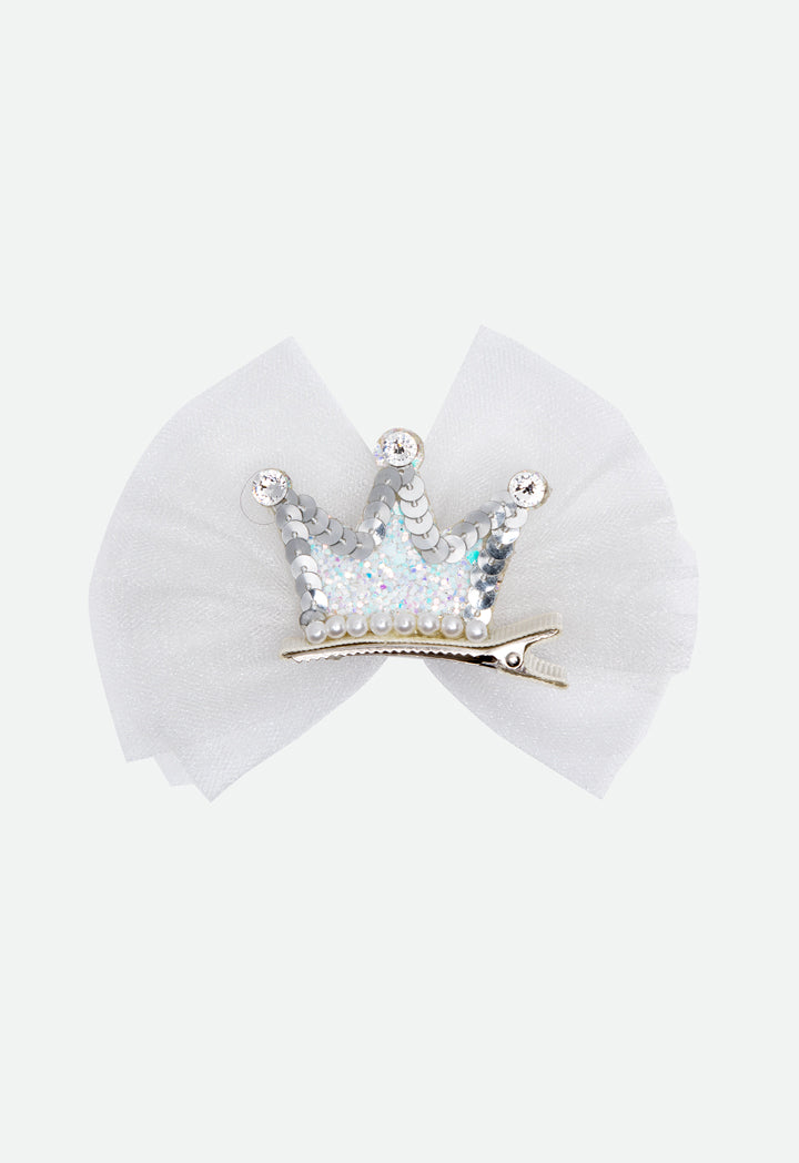 Crown Detail Hair Clip