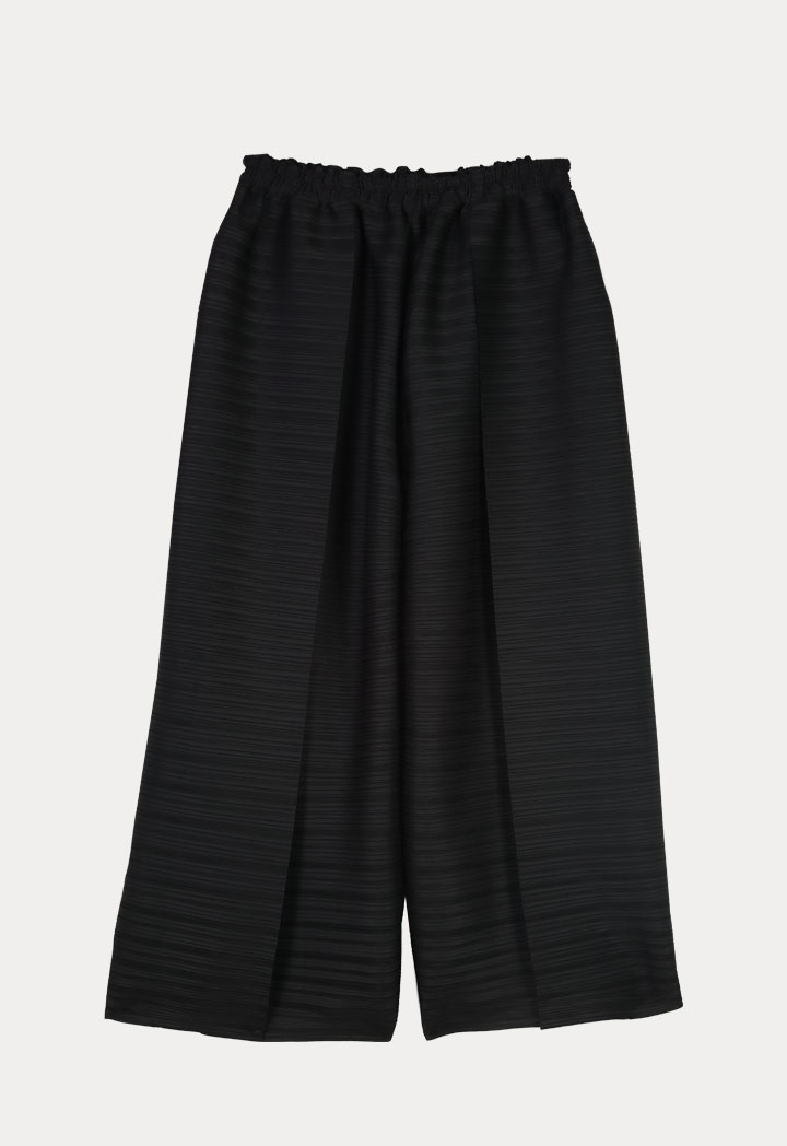 Pleated Elasticated Waist Loose Pants