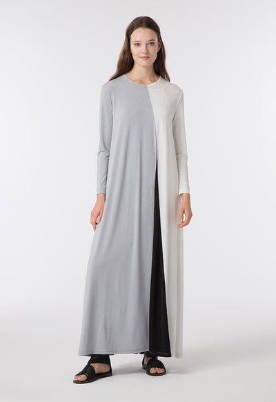 Colorblock Abaya