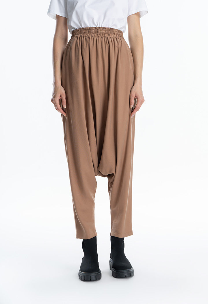 Baggy Loose Fit Solid Trouser