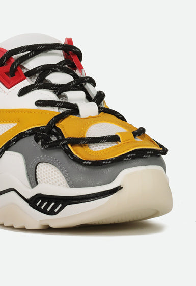 Chunky Lace-Up Sneakers