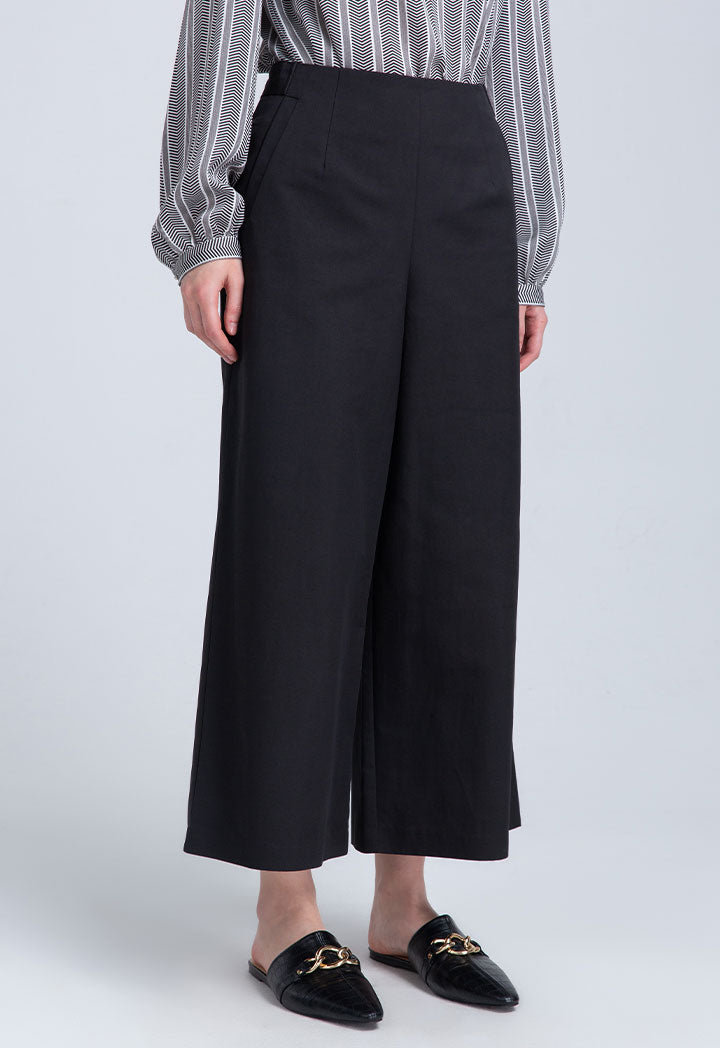 Wide Leg Straight Cut Culottes