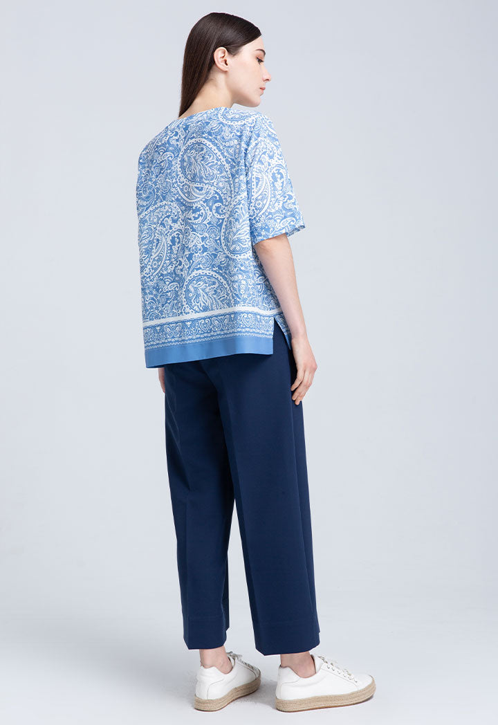 All Over Printed Blouse