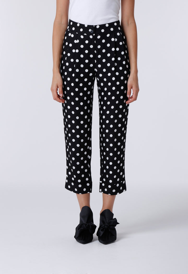 Polkadot Print Trouser