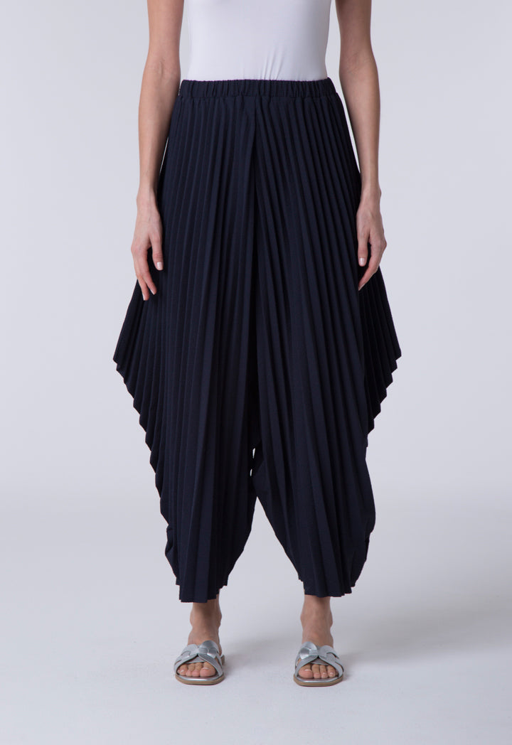 Cropped Pleated Trouser