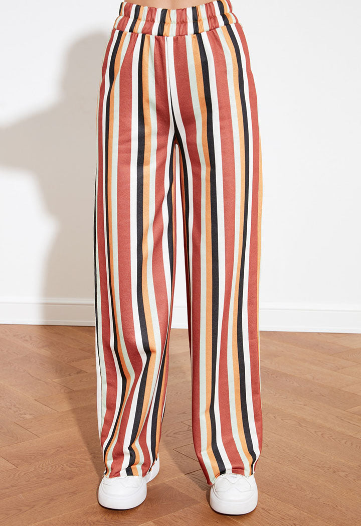 Striped Wide Leg Pant