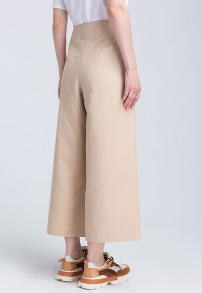 Wide Leg Straight Cut Culottes