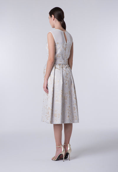 Jacquard Cocktail Dress