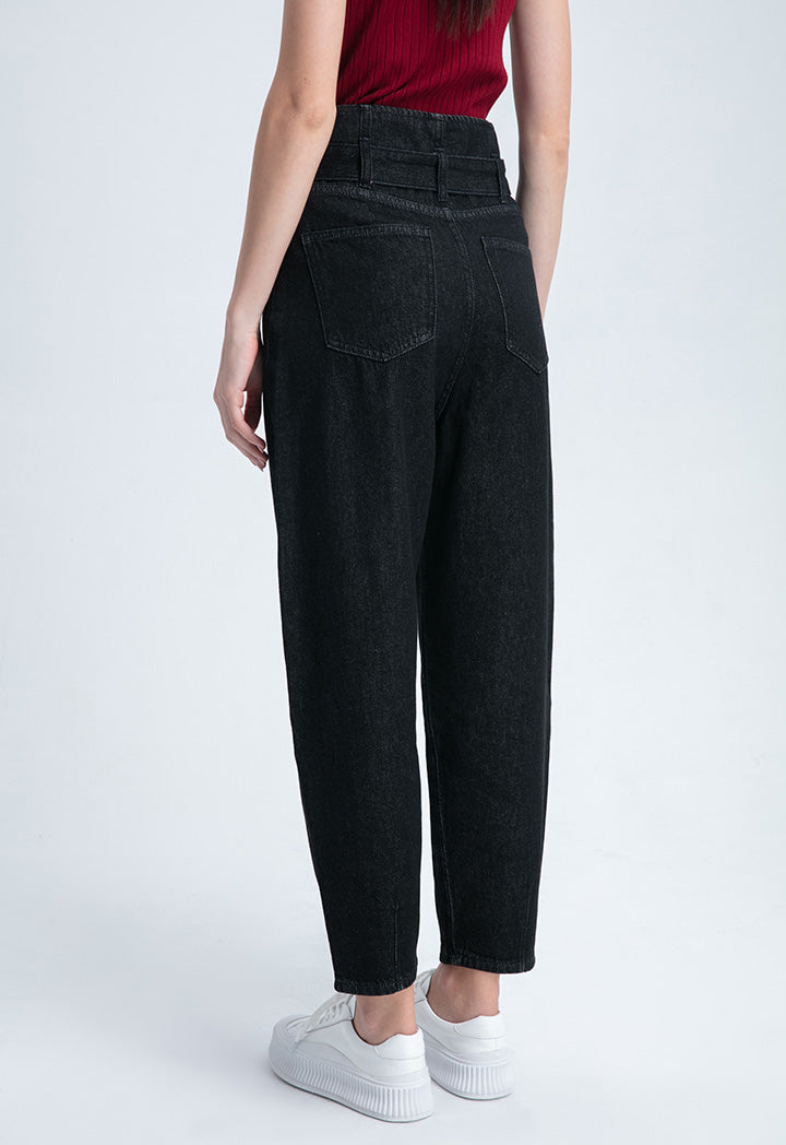 High Waist Denim Pants