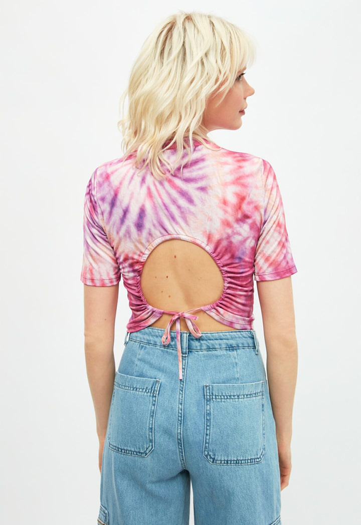 Printed Knitted Top