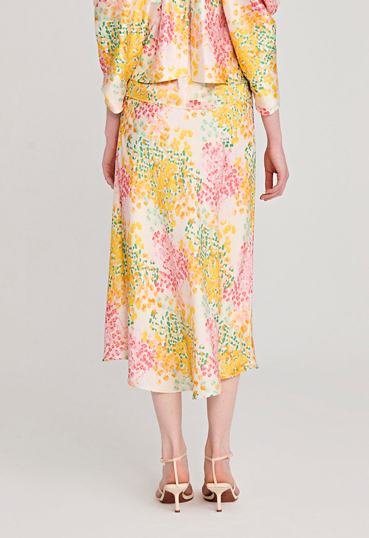 Multicolor Printed Skirt