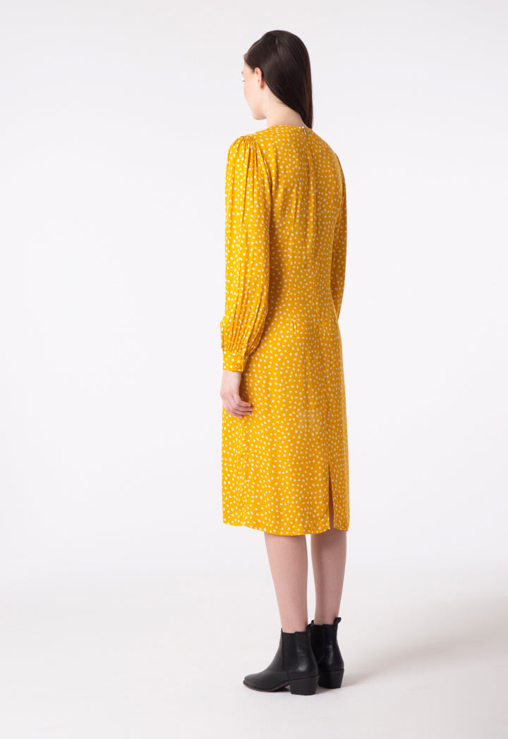 Polka Dot Pattern Dress - Fresqa