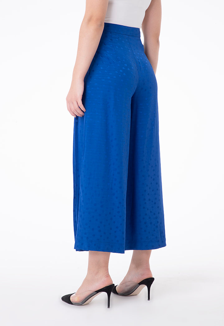 Solid Dobby Dots Culottes