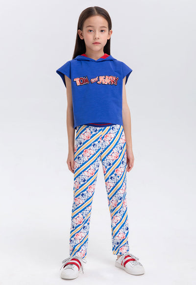 Tom And Jerry Printed Skinny Pants