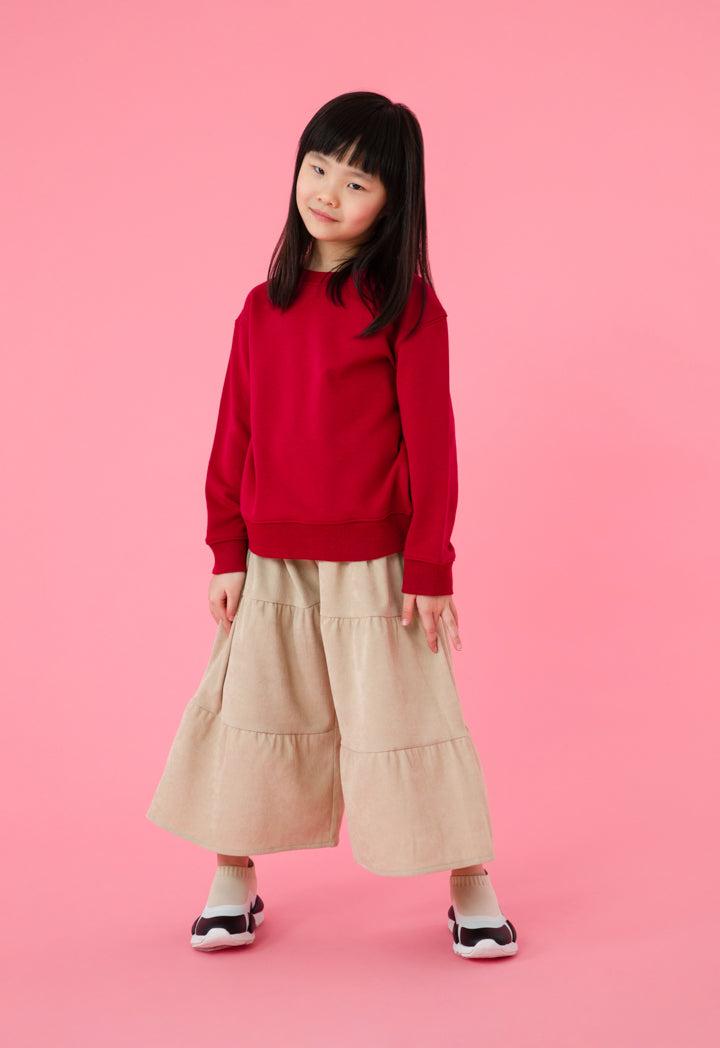 Tiered Corduroy Culottes