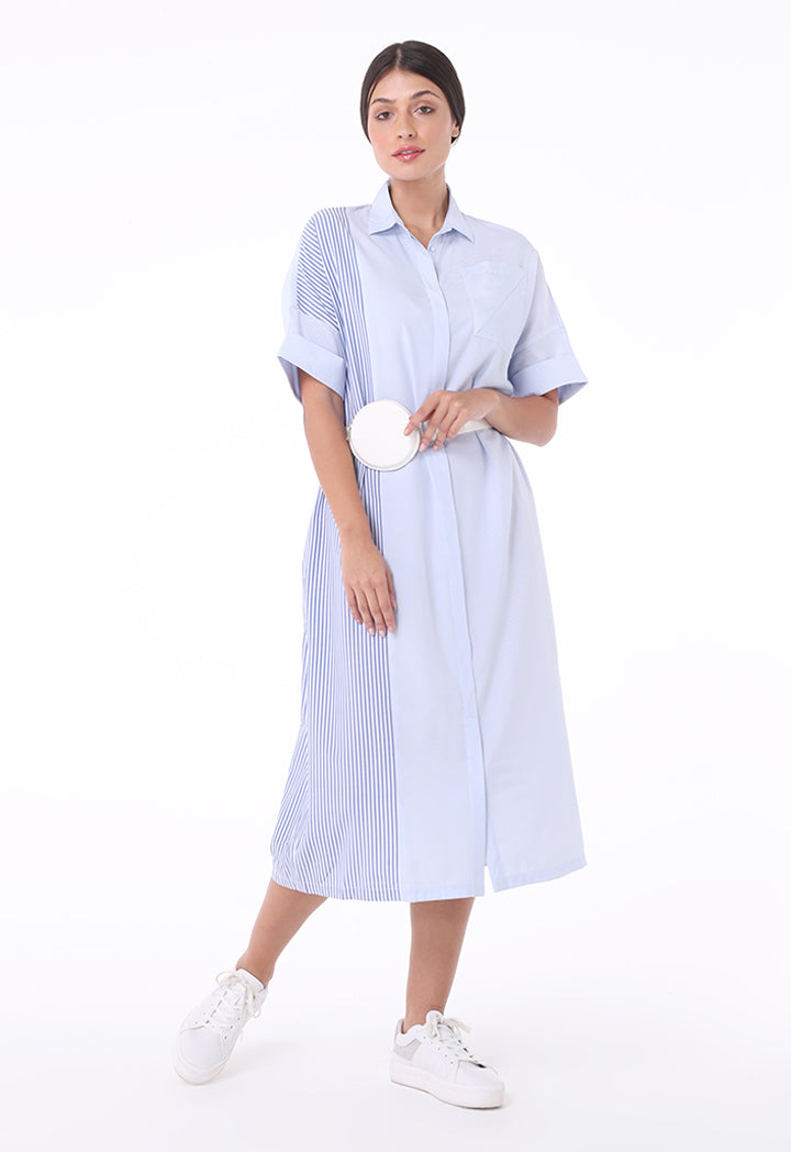 Letter Back Print Dress